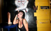 Almost Evil Girls 559573 Tattooed Vampire Babe Gets Naked Almost Evil Girls
