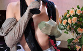 ePantyhose Land 560453 Blanch Pantyhose Crazy French Maid Fucking Her Pussy After Kinky Nylon Foreplay ePantyhose Land
