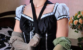 ePantyhose Land 560453 Blanch Pantyhose Crazy French Maid Fucking Her Pussy After Kinky Nylon Foreplay ePantyhose Land
