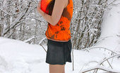 ePantyhose Land 560846 Lottie Sporty Gal Stripping Off And Playing In The Snow With Her Sexy Pantyhose On ePantyhose Land
