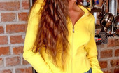 ePantyhose Land 561414 Hester Curly Chick In Original Blue Pantyhose Eagerly Revealing Her Nasty Sides ePantyhose Land
