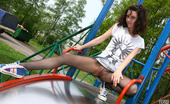 ePantyhose Land 561780 Lara Sassy Girl Gets To Nasty Outdoor Upskirt Tease In Her Barely Black Tights ePantyhose Land
