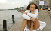 ePantyhose Land 562315 Julia Stunningly Beautiful Gal Teasing With Her Flying Skirt And Smooth Pantyhose ePantyhose Land
