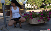 ePantyhose Land 562329 Eve Upskirt Chick In Sexy Pantyhose Taking Advantage From The Stroll Outdoors ePantyhose Land
