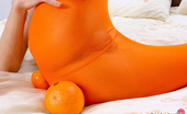 ePantyhose Land 562406 Milared Flexi Gal In Orange Pantyhose Revealing Her Wild Imagination In Nylon Games ePantyhose Land
