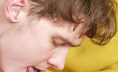 Nylon Feet Line 563347 Ethel & Mike Hot Guy Shoesniffing Longing To Stroke Himself With Feet Clad In Pantyhose Nylon Feet Line
