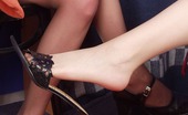 Nylon Feet Line 563375 Emma & Diana Lusty Chick Dangling Her High Heel Shoe Seducing Cutie Into Hot Nylon Game Nylon Feet Line
