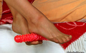 Nylon Feet Line 563424 Lauretta Hottie Sliding Her Hand Under Pantyhose Waistband And Fingering Her Pussy Nylon Feet Line
