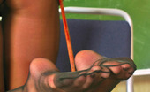 Nylon Feet Line Marianne Horny Female Teacher In Luxury Tights Showing Kinky Lessons In Classroom Nylon Feet Line
