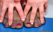 Nylon Feet Line 563508 Laura Nasty Blonde Babe In Silky Tights Aching To Kiss Her Lovely Nyloned Toes Nylon Feet Line
