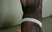 Nylon Feet Line 563851 Margo Cutie With Yummy Feet Walks On The Tips Of Toes Without Taking Off Her Hose Nylon Feet Line
