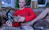 Nylon Feet Line 564000 Candida & Gabriel Curvy Gal Gets Her Pedicured Nyloned Feet Sucked And Fucked For A Cumshot Nylon Feet Line
