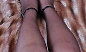 Nylon Feet Line Ashley Heated Gal Takes Off Stilettos To Stroke A Rubber Toy With Her Nyloned Feet Nylon Feet Line
