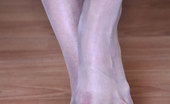 Nylon Feet Line 564109 Lily Frisky Hottie Teasingly Licks Sweet Nyloned Feet With Red Painted Toenails Nylon Feet Line
