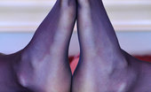 Nylon Feet Line 564217 Ambrose Foxy Brunette Takes Off High Heels To Show Off Her High Arched Nyloned Feet Nylon Feet Line
