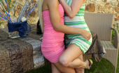 ALS Angels 568637 Redhead And Blonde Scissor And Go Back To Back With Double Dildo ALS Angels
