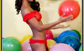 MP Balloons 572754 Black Hottie Hugging And Grabbing Balloons