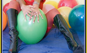 MP Balloons 572754 Black Hottie Hugging And Grabbing Balloons