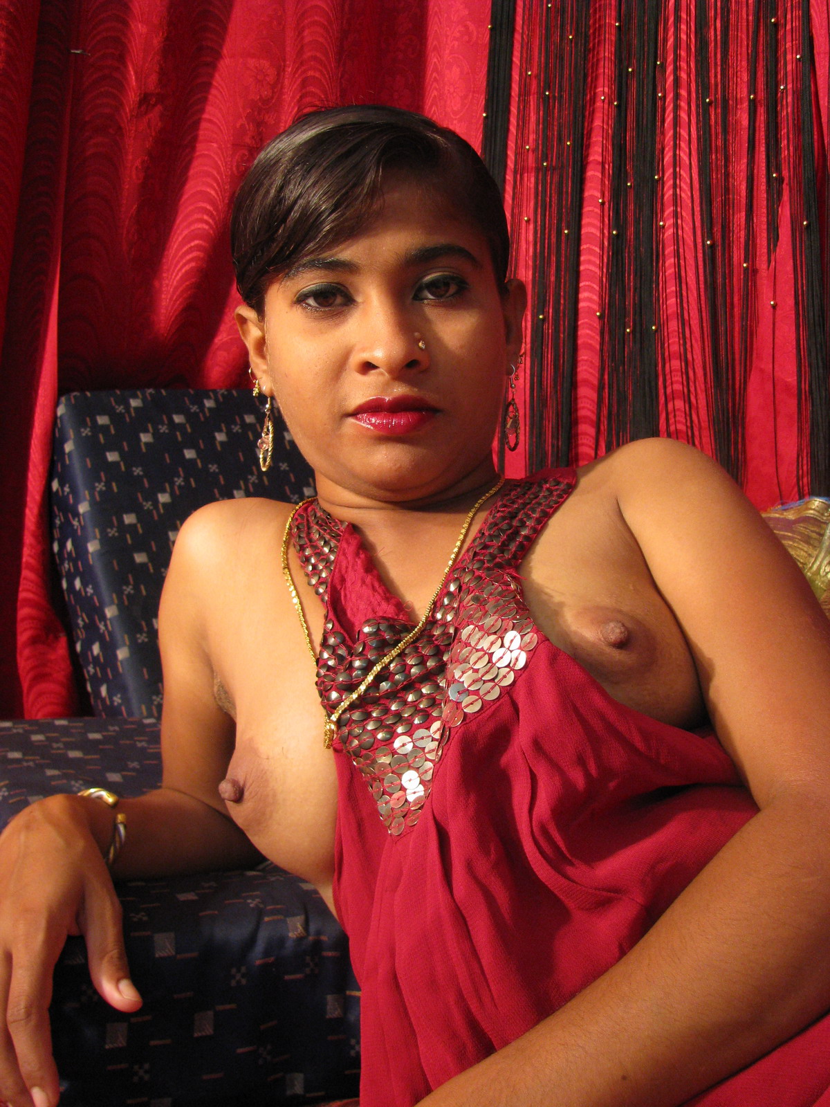 Indian Goddes With Small Tits Rubbed From Head To Pussy